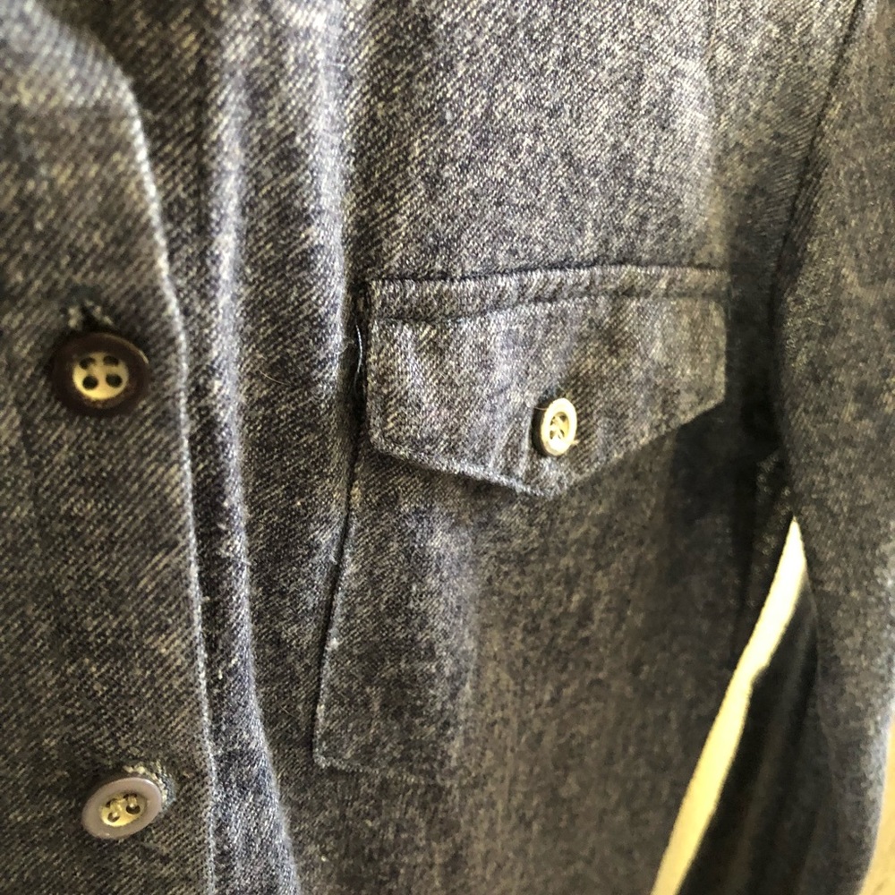 Blue button down - Picture 3 of 4